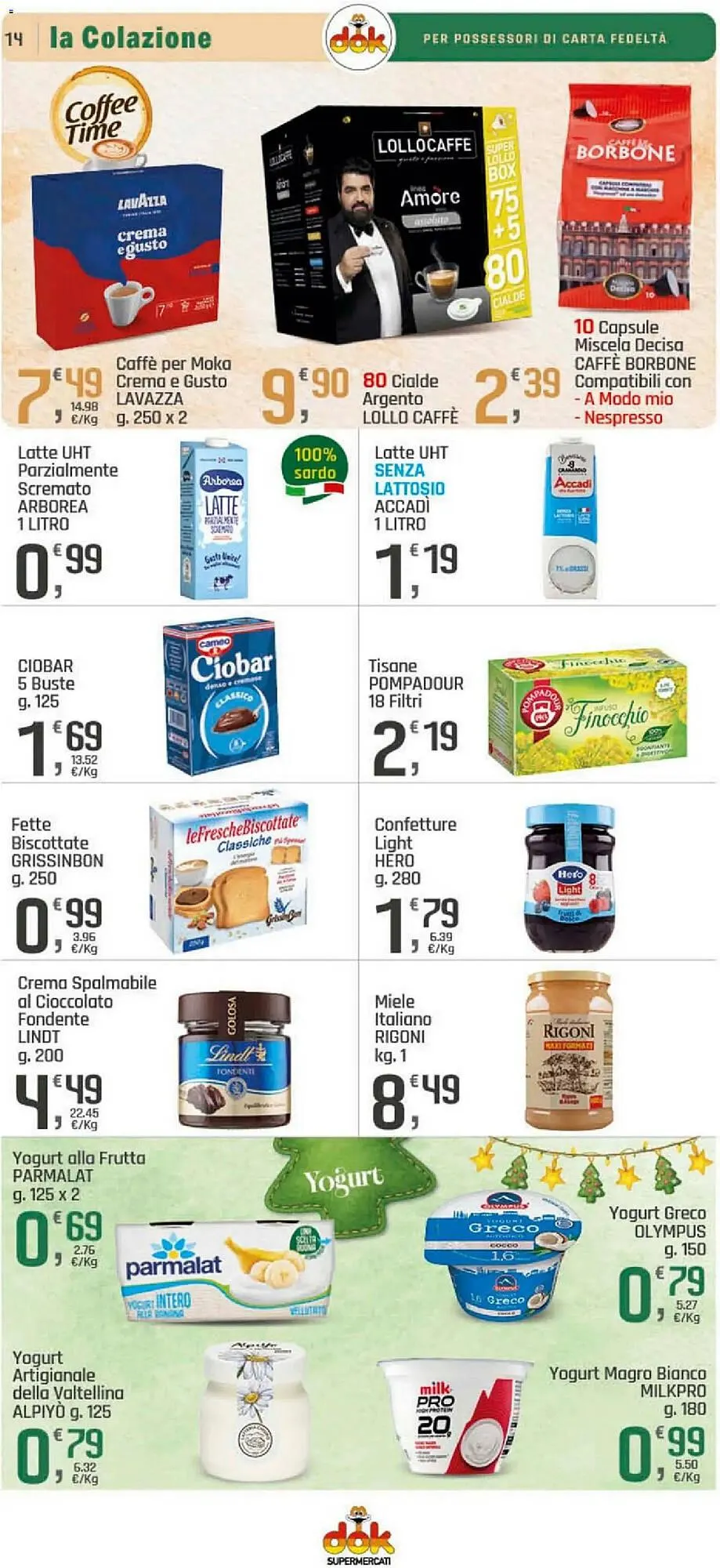 Volantino Supermercati Dok da 3 dicembre a 14 dicembre di 2025 - Pagina del volantino 14