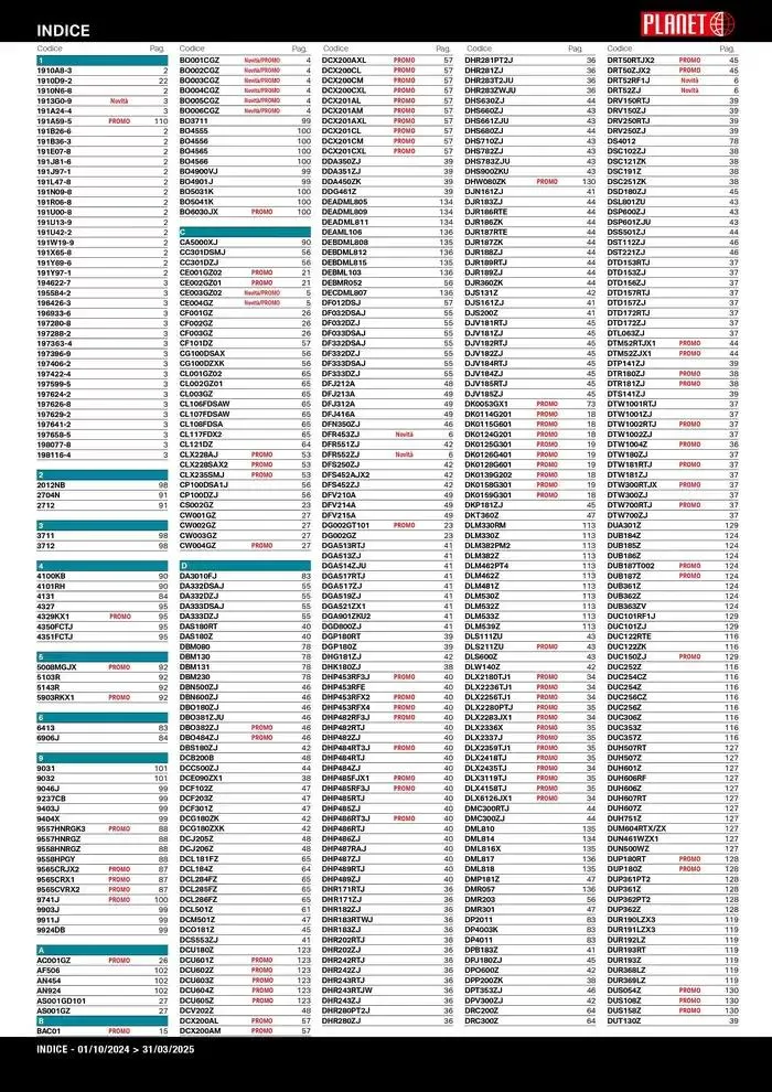 Planet da 1 ottobre a 30 marzo di 2025 - Pagina del volantino 146