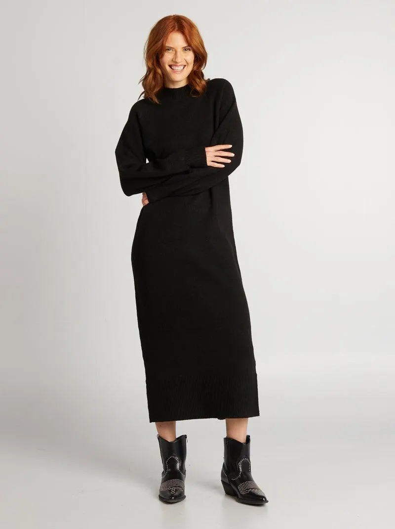 Maxi pull midi - nero