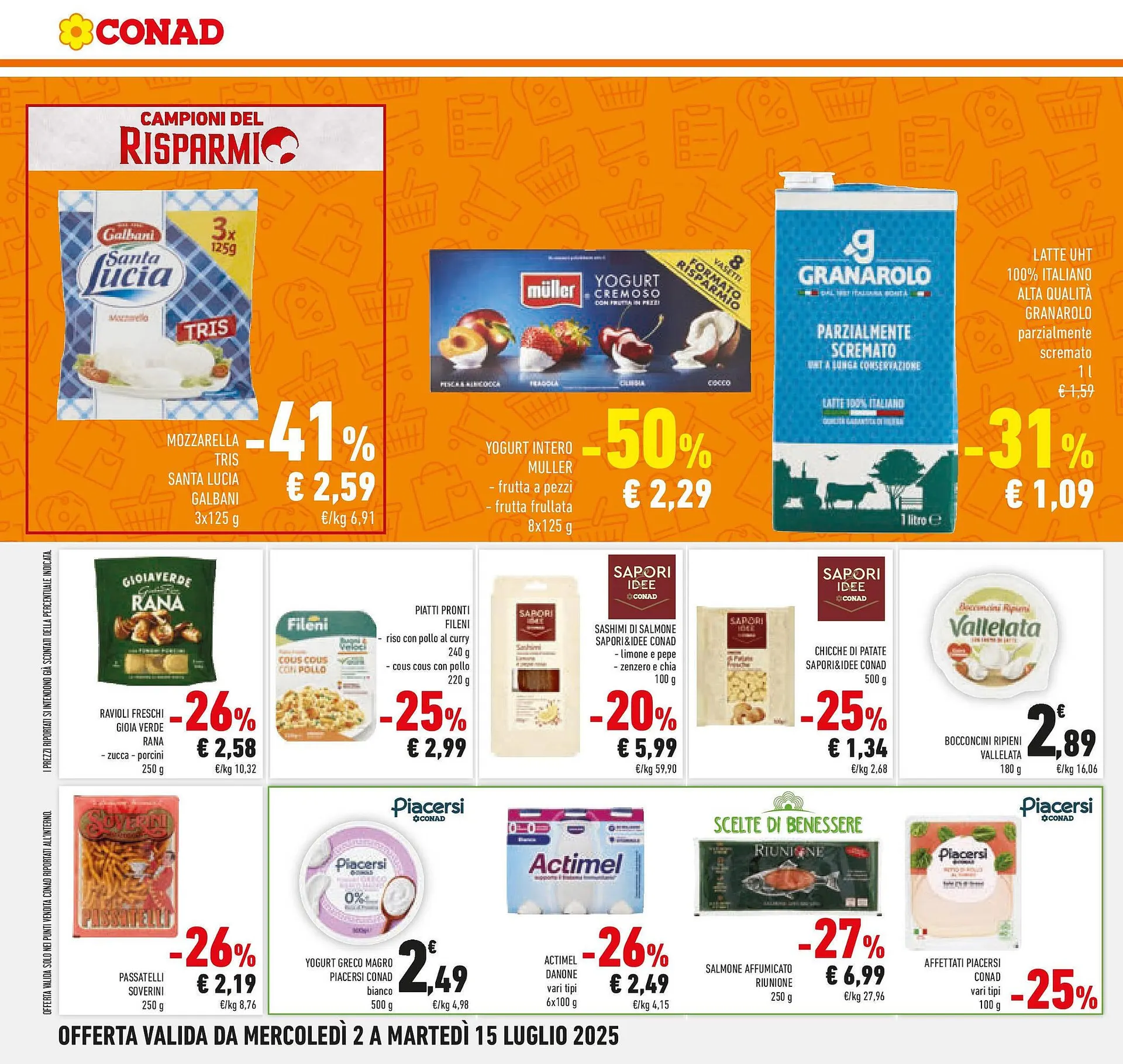 Volantino Conad da 30 giugno a 15 luglio di 2025 - Pagina del volantino 2