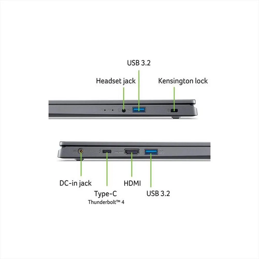 ACER - Notebook ASPIRE 15 A15-51M-96K9 15.6 POLLICI-Grigio
