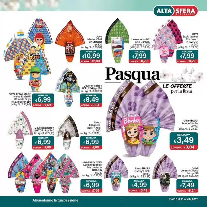 Buona Pasqua! da 10 aprile a 21 aprile di 2025 - Pagina del volantino 5