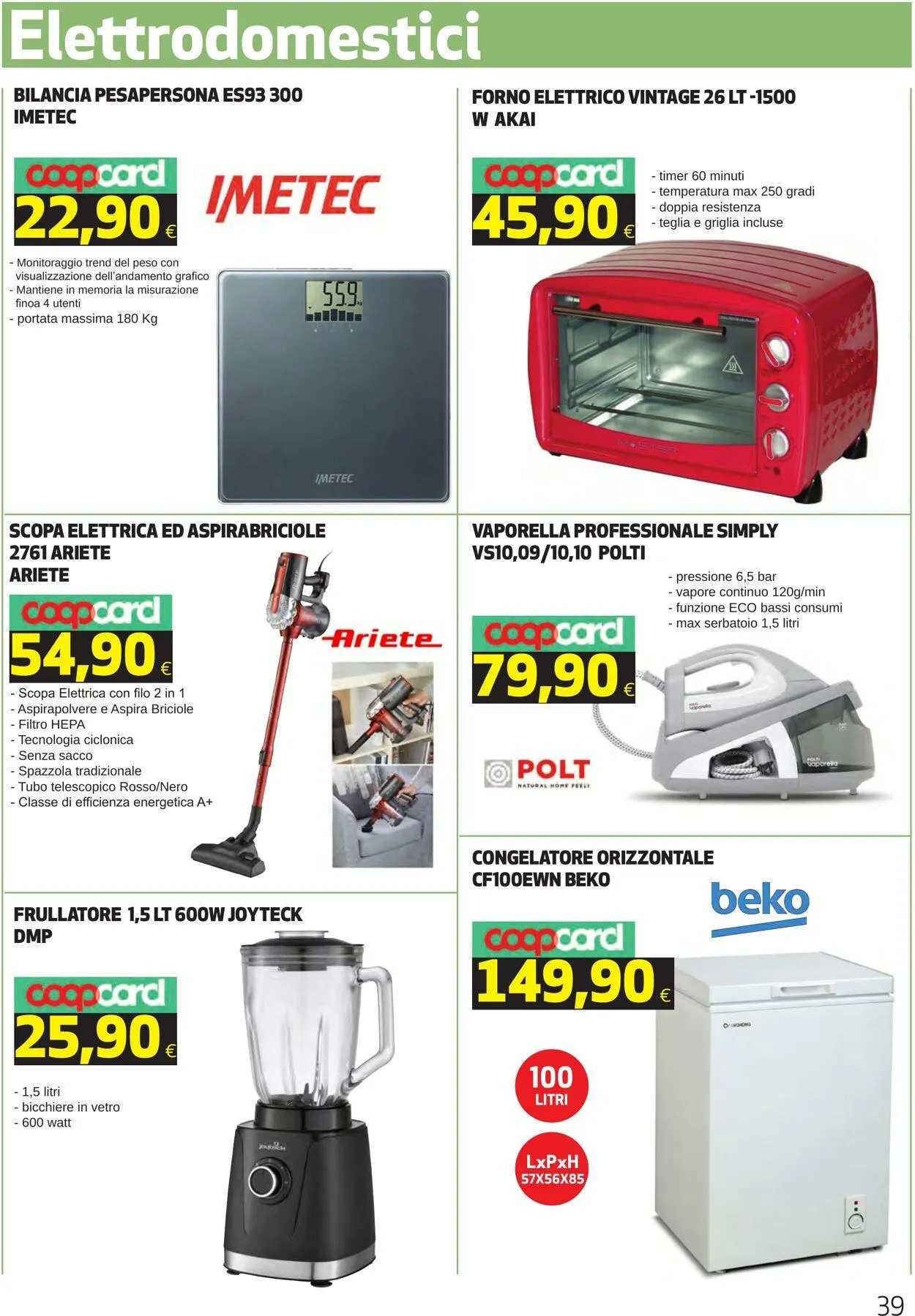 Coop Volantino attuale da 4 giugno a 12 giugno di 2025 - Pagina del volantino 39