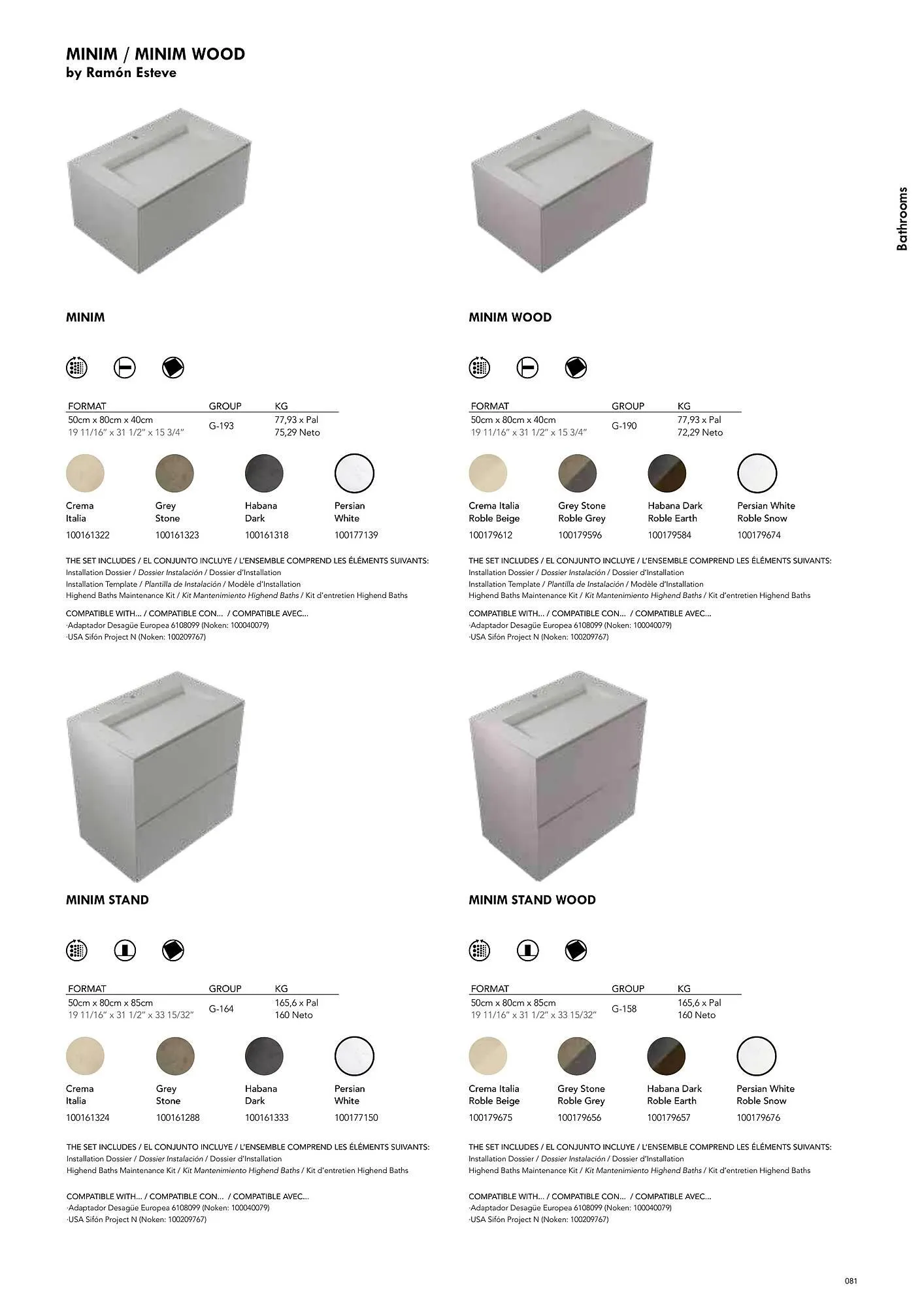 Volantino Porcelanosa da 9 aprile a 28 dicembre di 2024 - Pagina del volantino 91