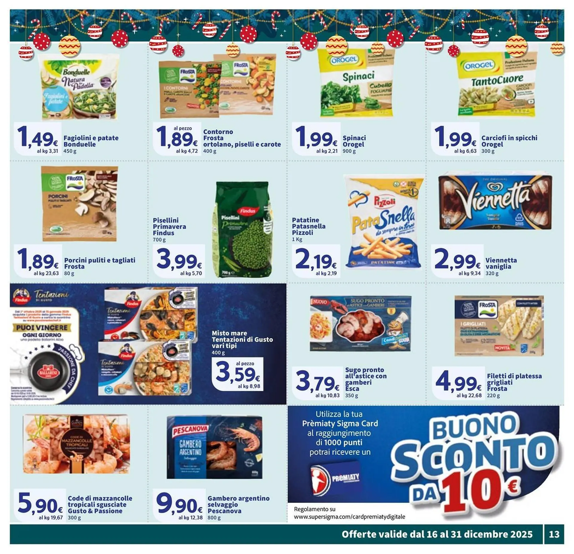 Volantino Sigma da 16 dicembre a 31 dicembre di 2025 - Pagina del volantino 13