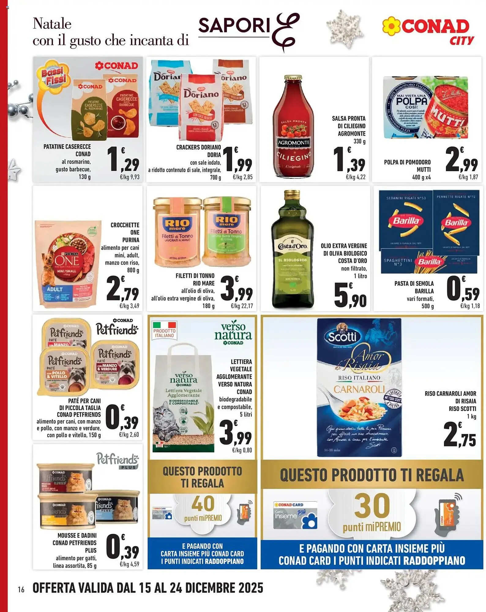 Volantino Conad da 15 dicembre a 24 dicembre di 2025 - Pagina del volantino 16