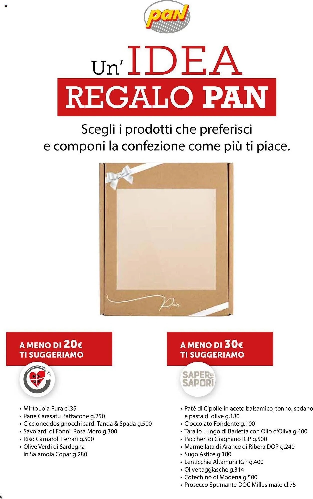 Volantino Pan da 13 novembre a 26 dicembre di 2023 - Pagina del volantino 4
