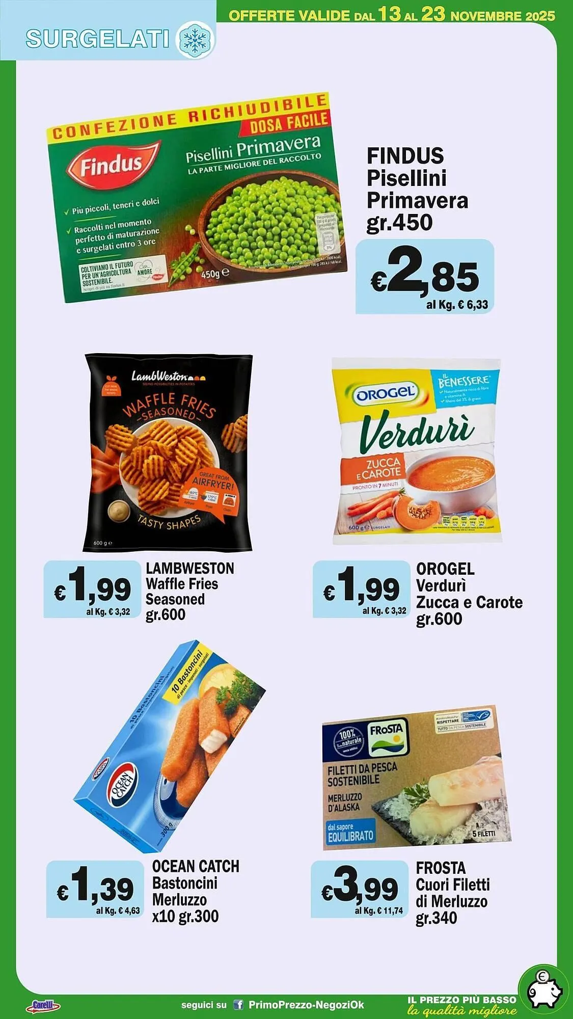 Volantino Primo Prezzo da 13 novembre a 23 novembre di 2025 - Pagina del volantino 36