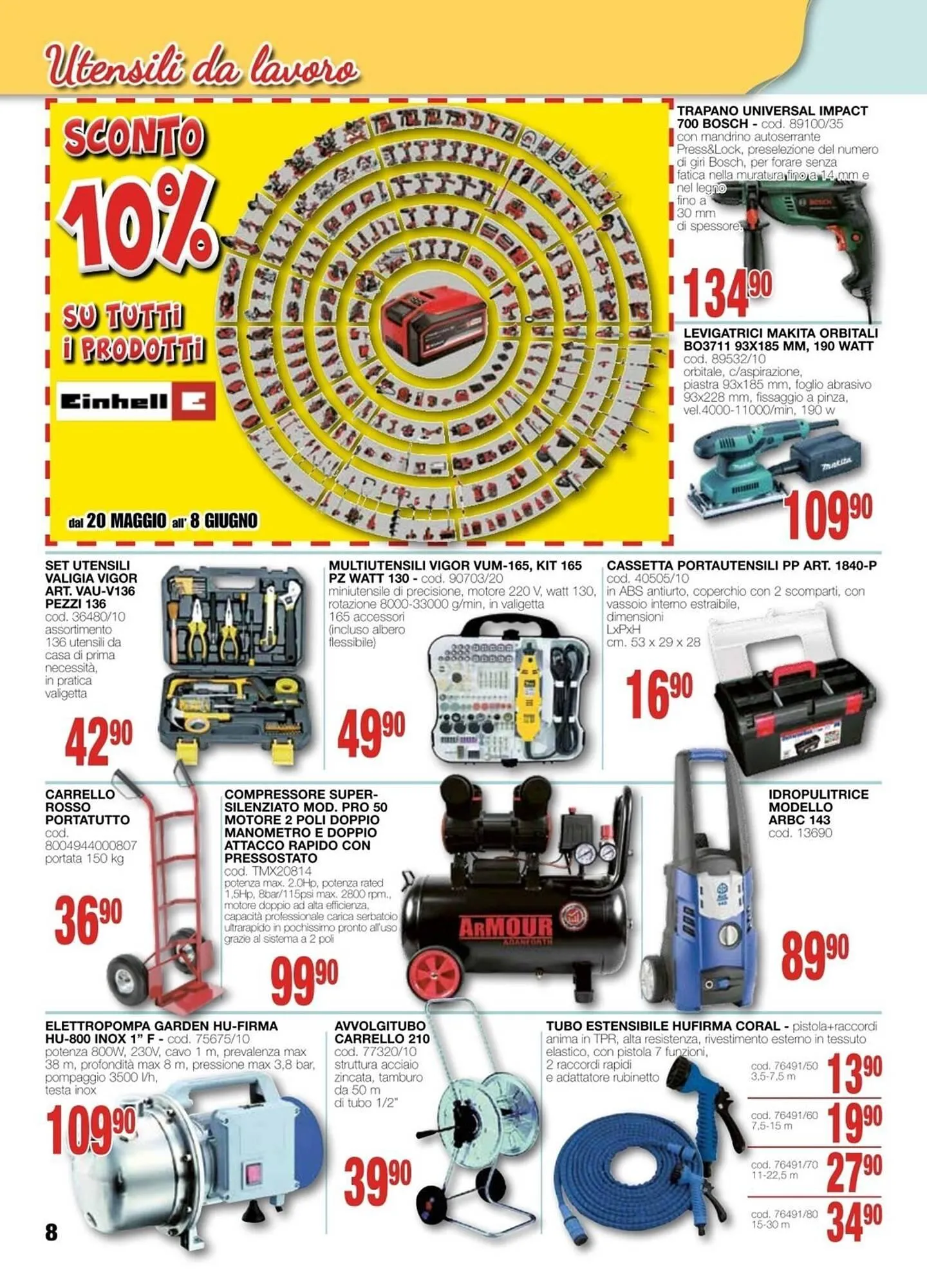 Volantino Mondo Brico da 20 maggio a 22 giugno di 2025 - Pagina del volantino 8