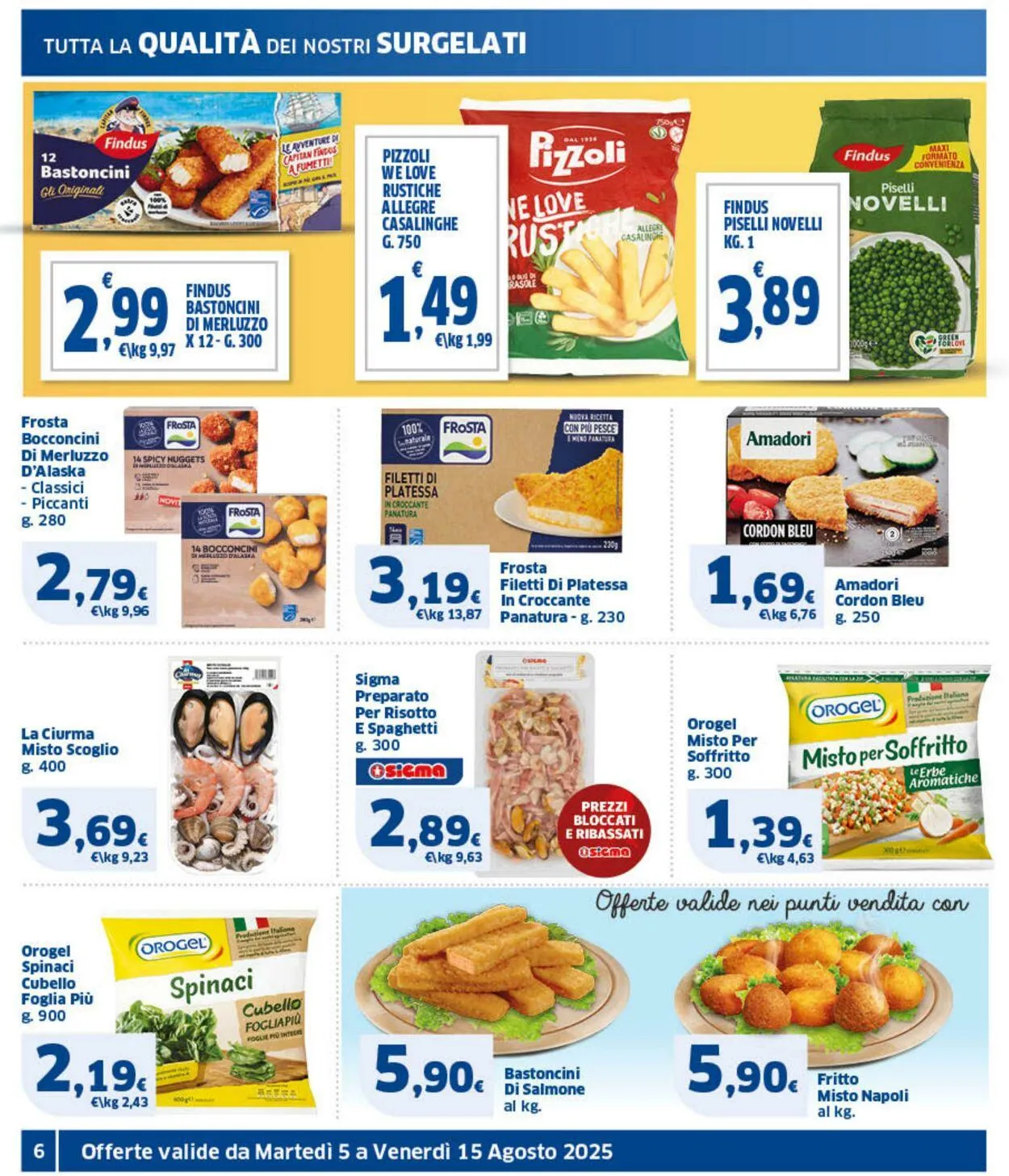 Sigma - Roma Volantino attuale da 5 agosto a 15 agosto di 2025 - Pagina del volantino 6