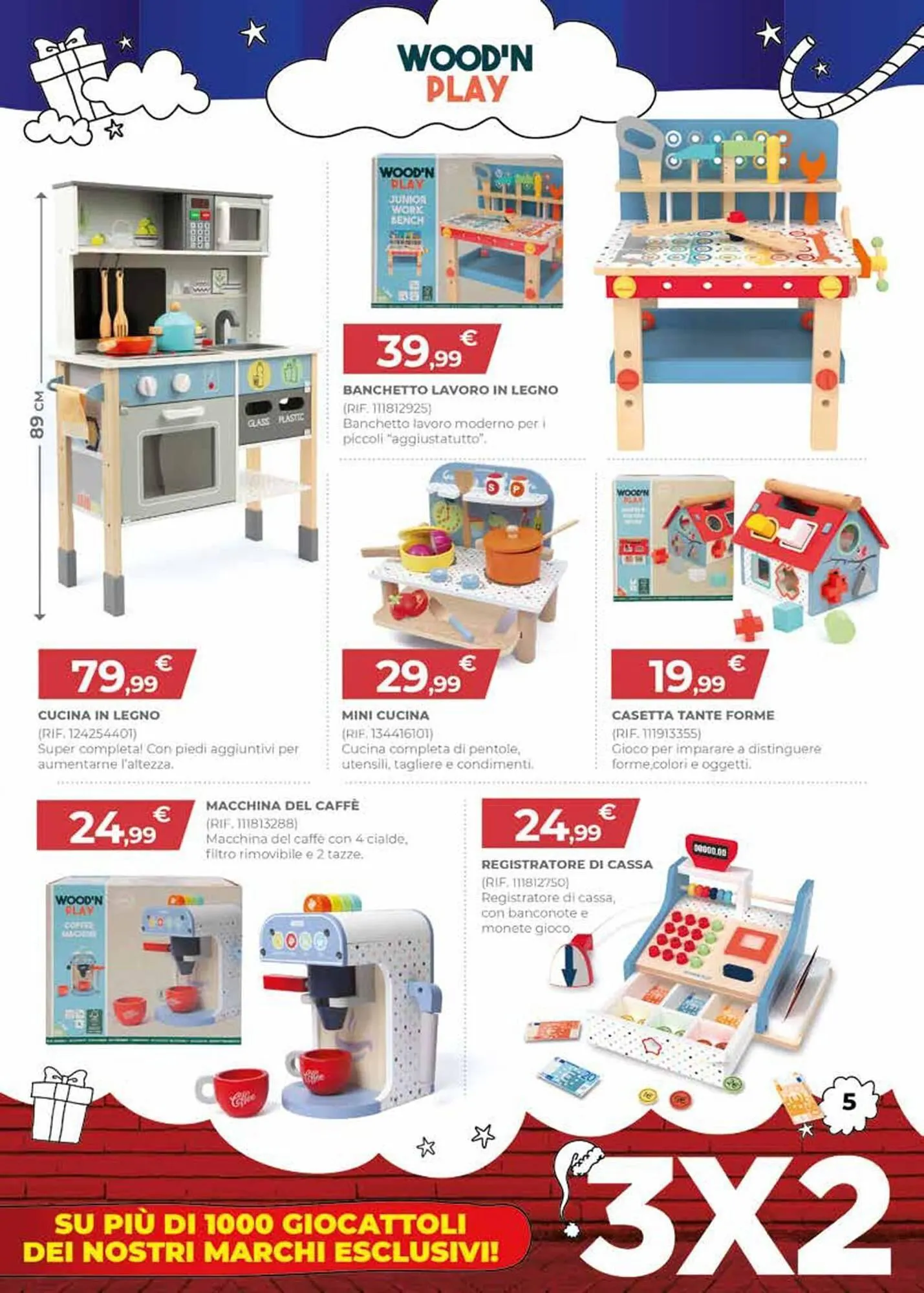 Volantino Toys Center da 30 novembre a 24 dicembre di 2023 - Pagina del volantino 5