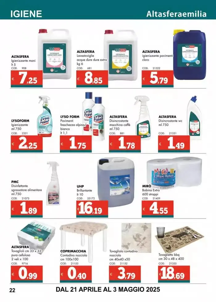 Speciale fast food da 22 aprile a 3 maggio di 2025 - Pagina del volantino 22