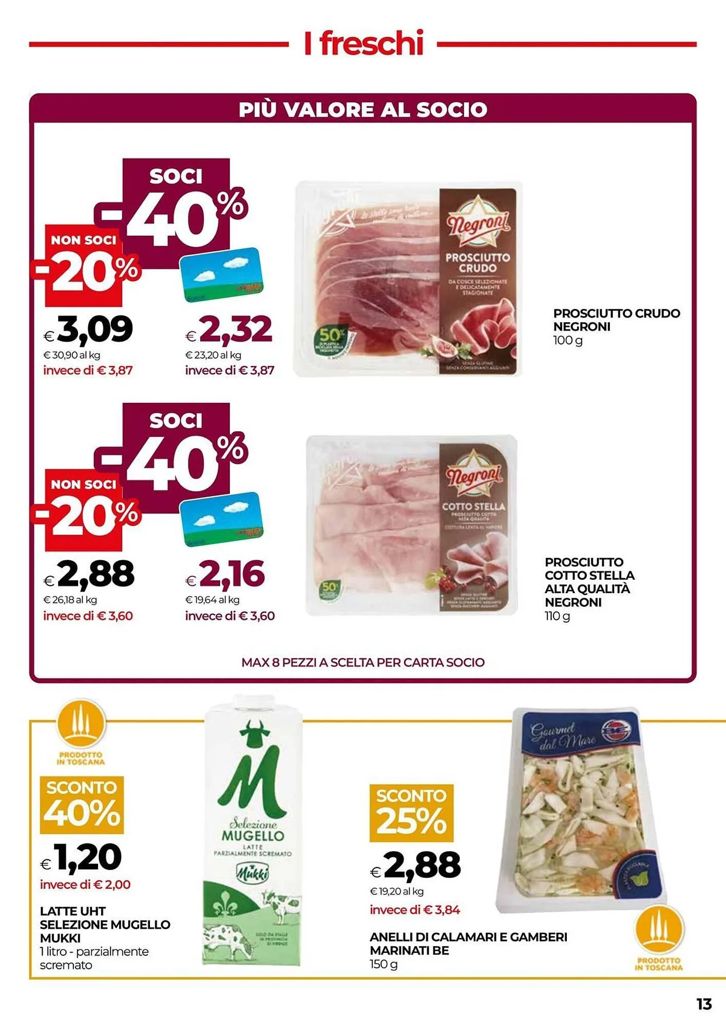 Volantino Unicoop da 24 luglio a 6 agosto di 2025 - Pagina del volantino 13