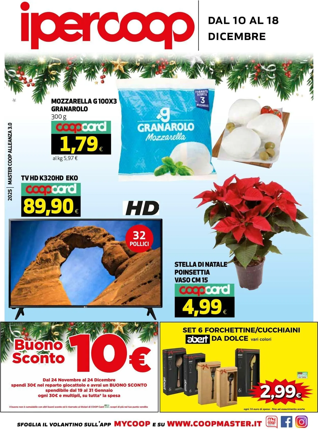 Coop Volantino attuale da 10 dicembre a 18 dicembre di 2025 - Pagina del volantino 1