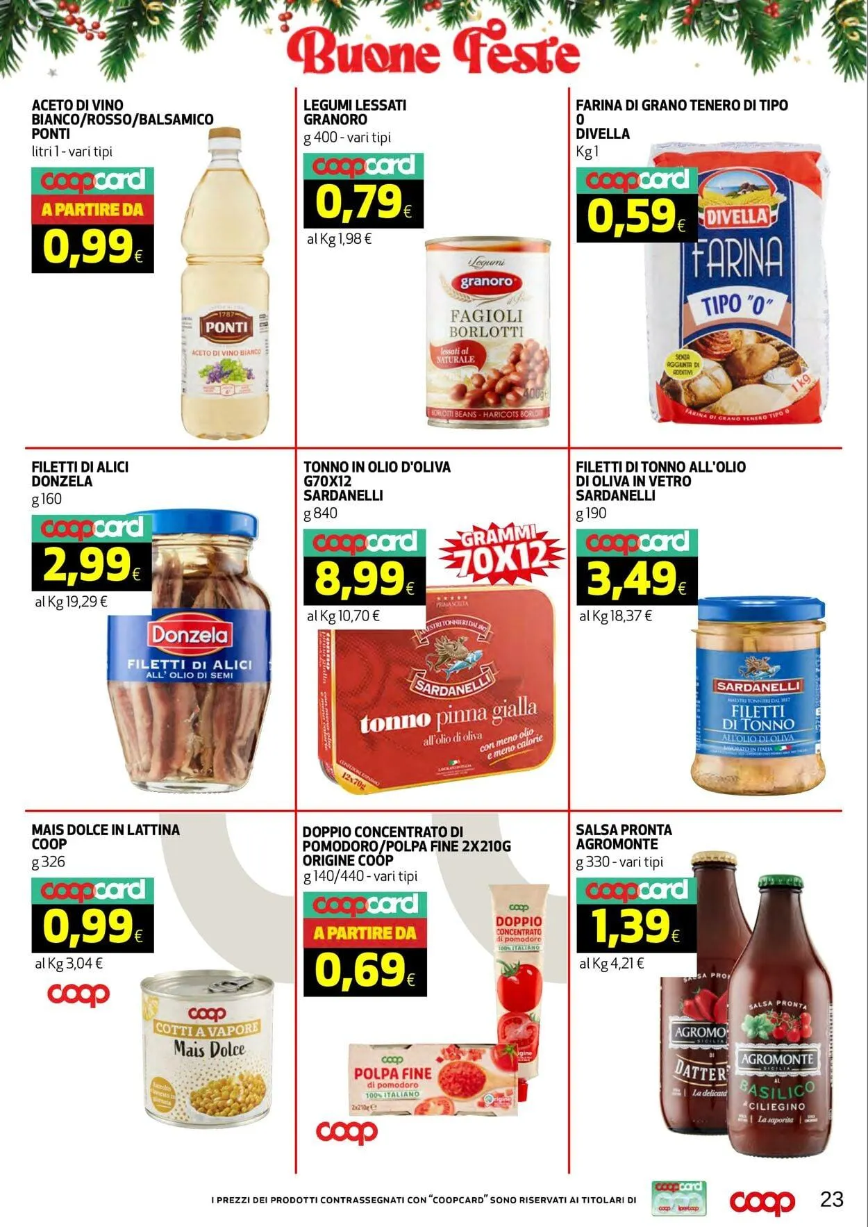 Coop Volantino attuale da 18 dicembre a 1 gennaio di 2026 - Pagina del volantino 23