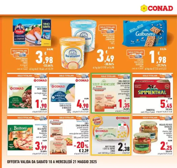 RIAPERTURA CONAD OLBIA da 10 maggio a 21 maggio di 2025 - Pagina del volantino 14