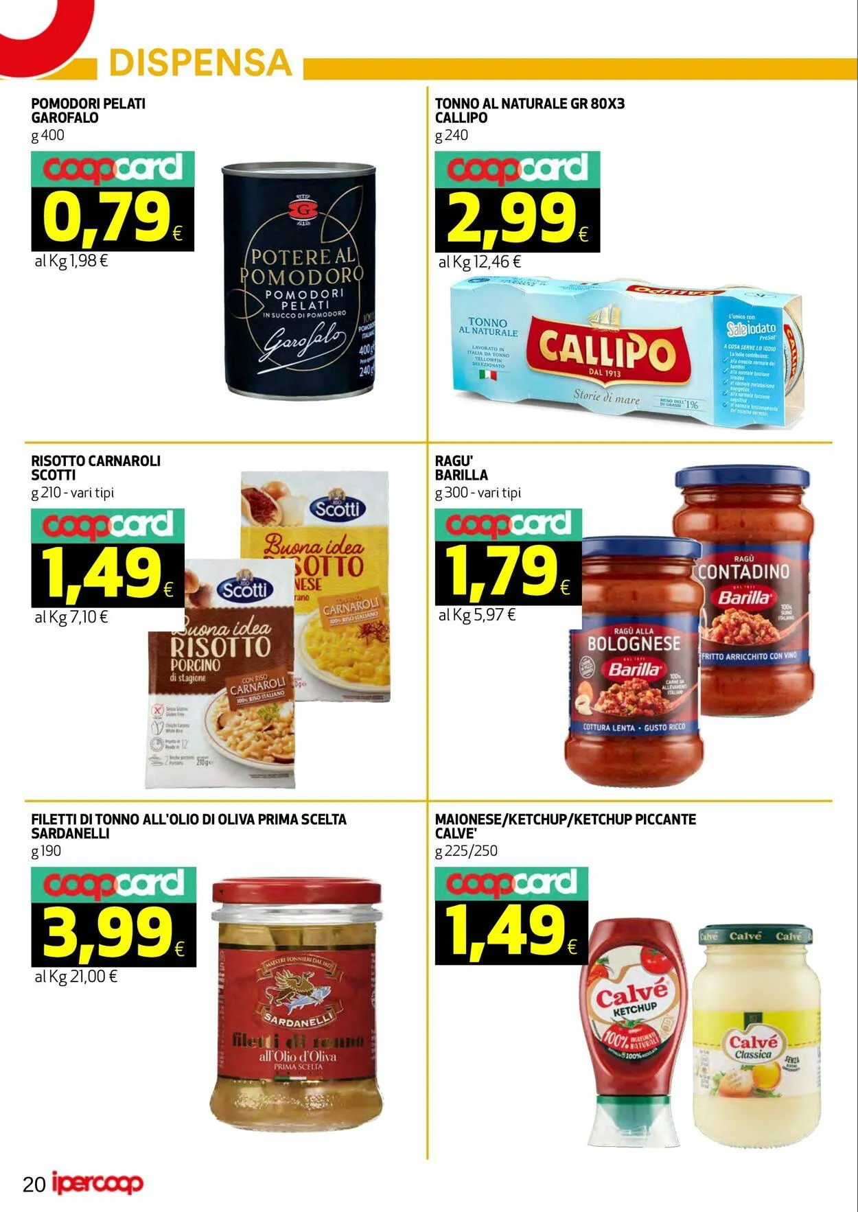 Coop Volantino attuale da 29 ottobre a 6 novembre di 2025 - Pagina del volantino 22