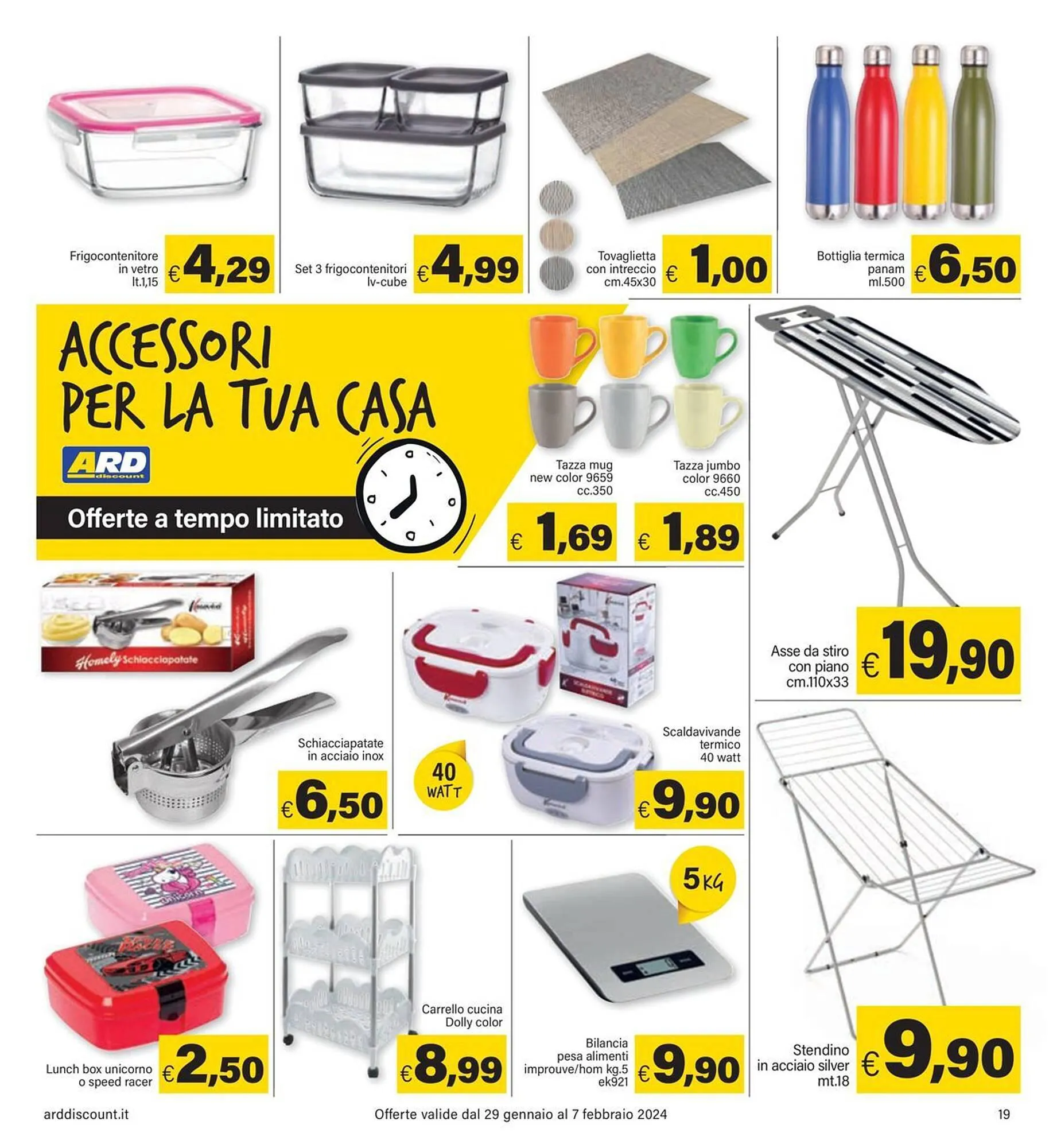Volantino Ard Discount da 29 gennaio a 7 febbraio di 2024 - Pagina del volantino 19