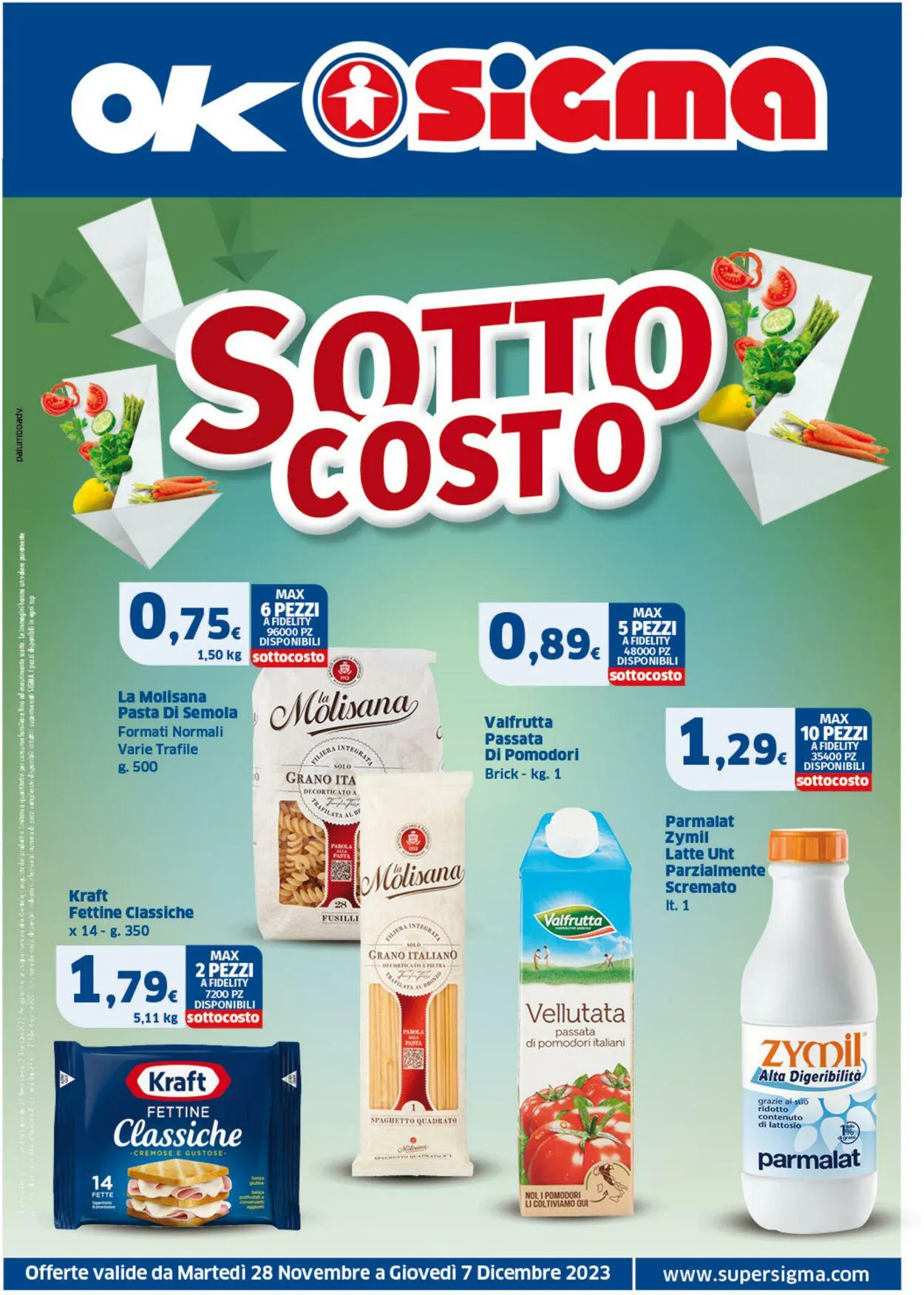 Sigma - Napoli Volantino attuale da 28 novembre a 7 dicembre di 2023 - Pagina del volantino 1