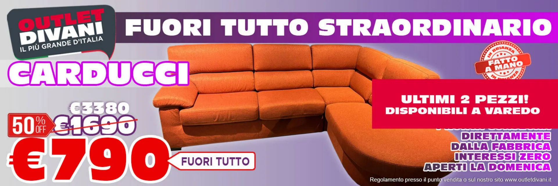 Volantino Outlet Divani - 1