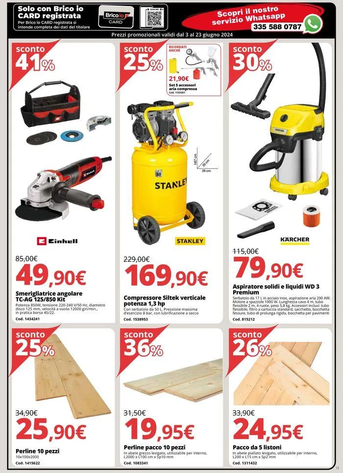 Che prezzi! da 3 giugno a 23 giugno di 2024 - Pagina del volantino 13