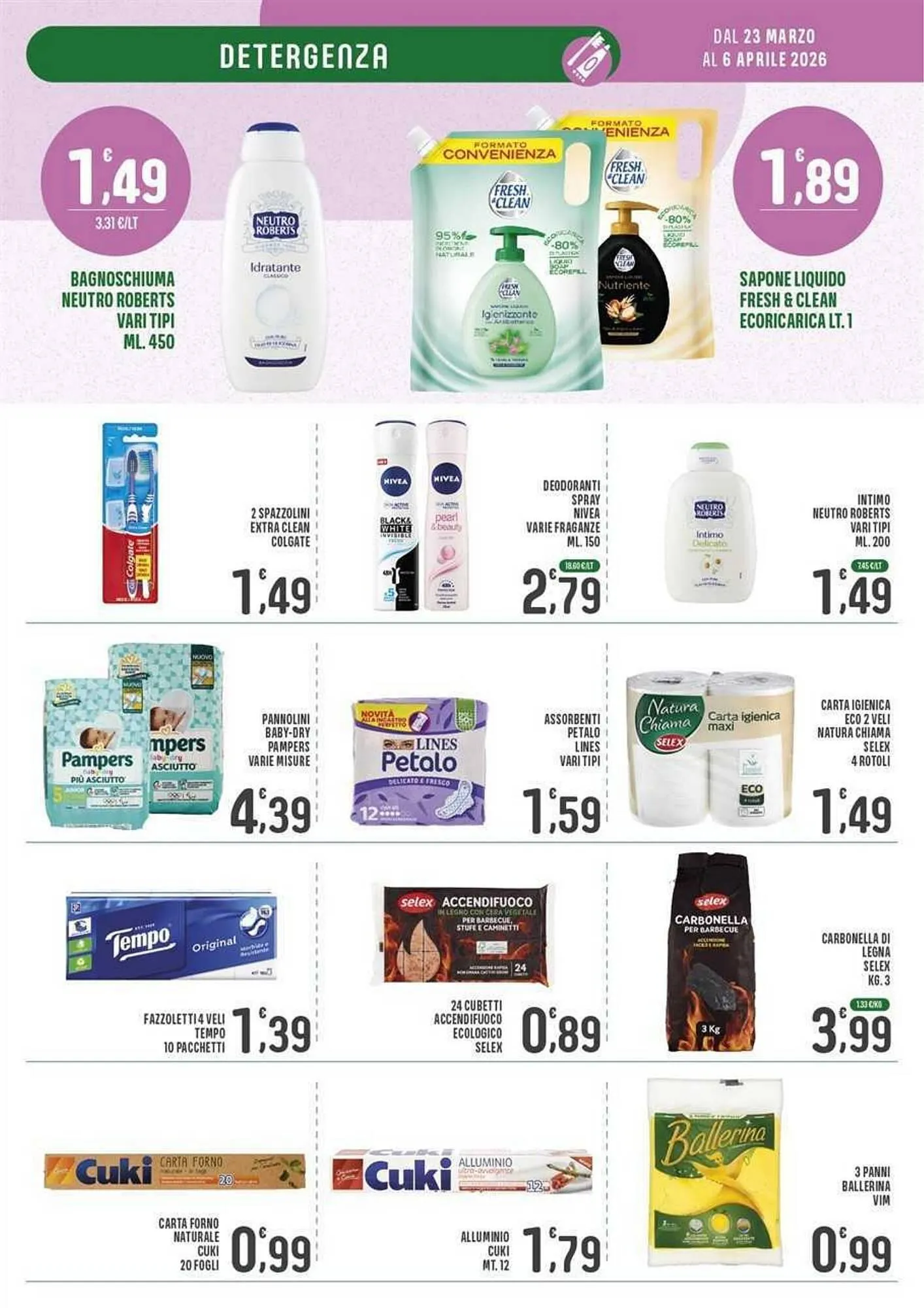 Volantino La Mimosa Supermercati da 23 marzo a 6 aprile di 2026 - Pagina del volantino 15