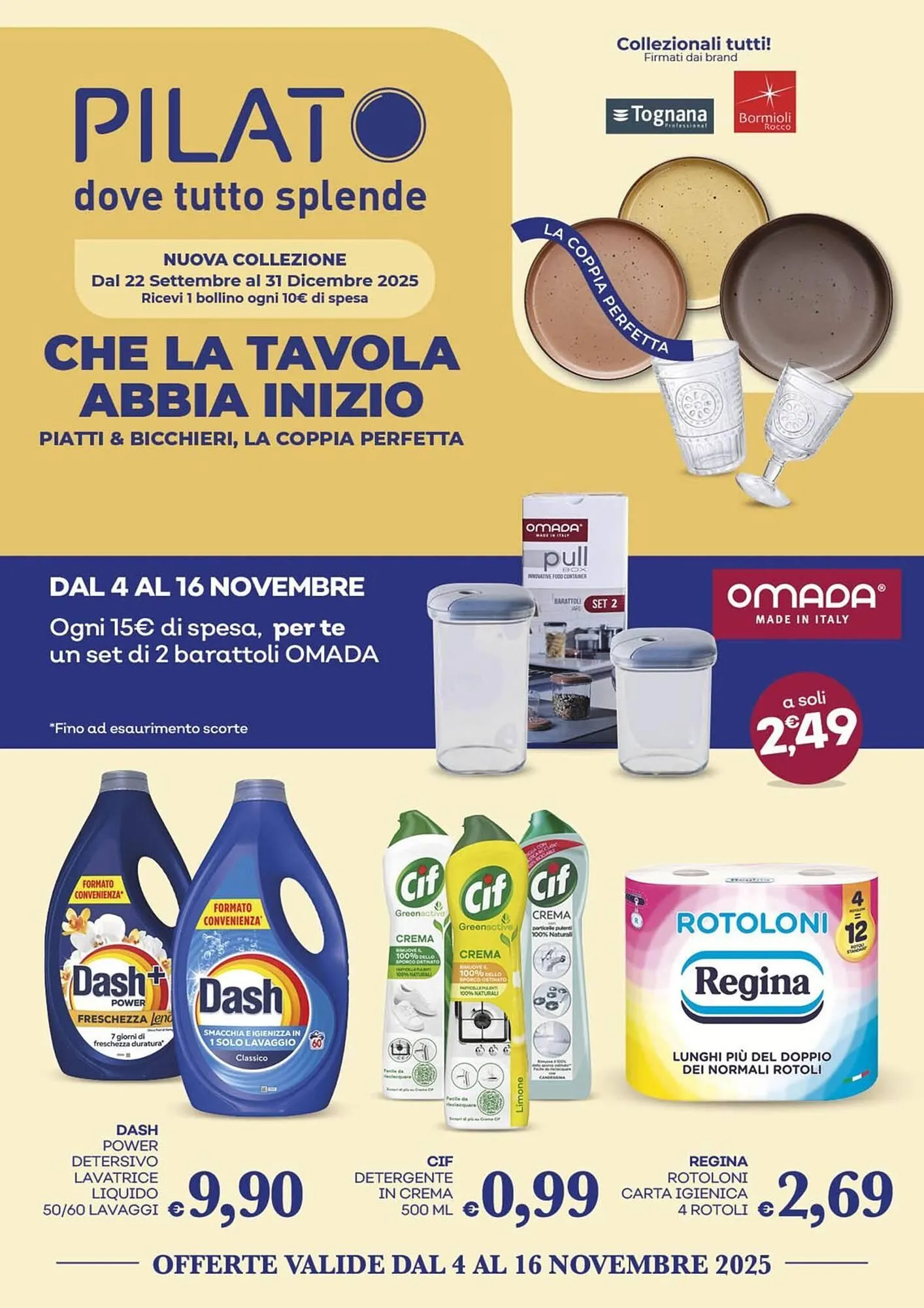 Volantino Pilato da 4 novembre a 16 novembre di 2025 - Pagina del volantino 1