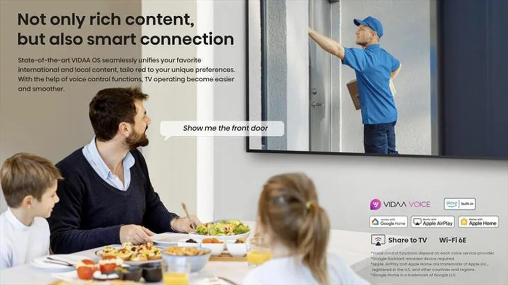 HISENSE - Smart TV OLED UHD 4K 55" 55A85N-BLACK