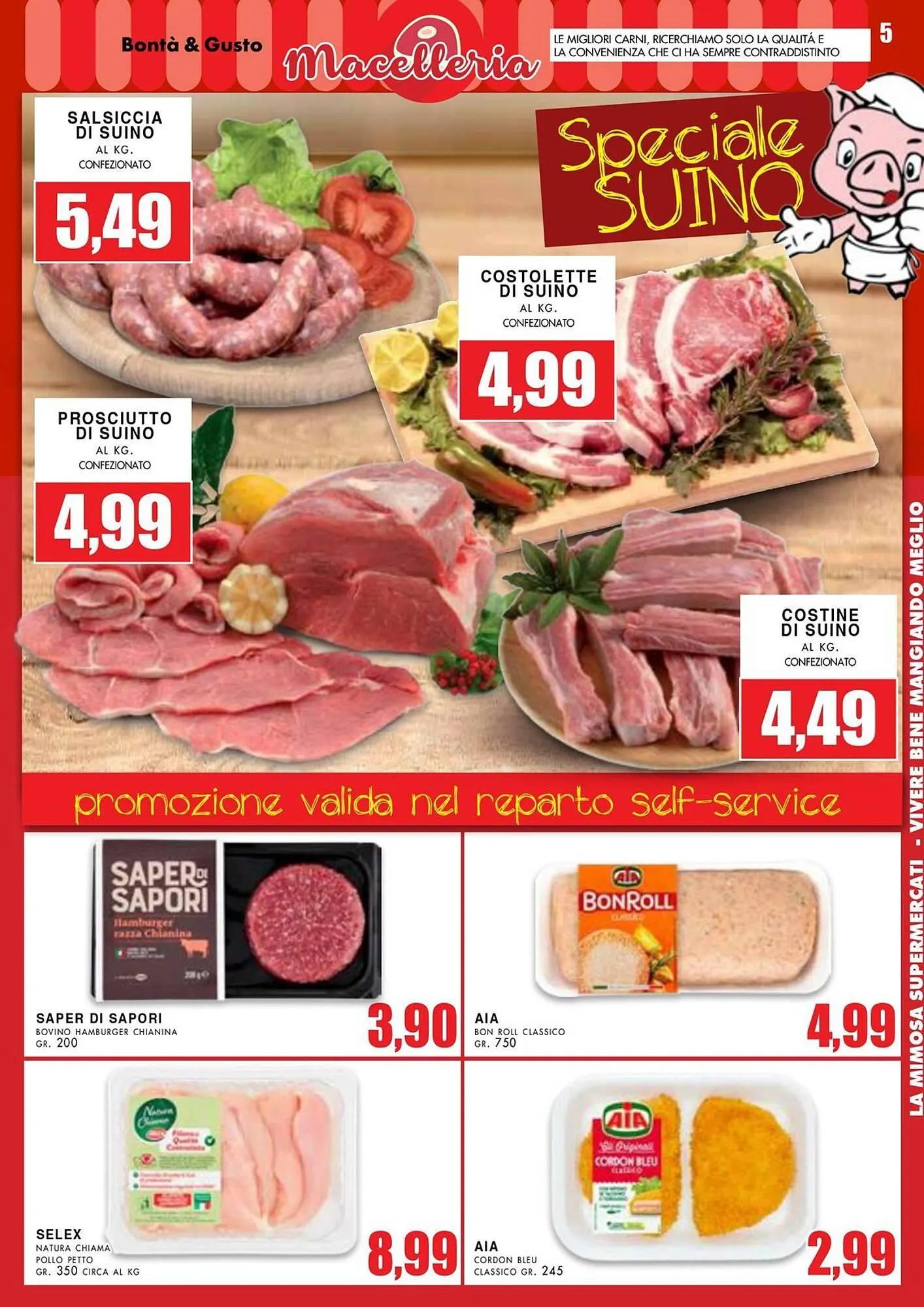 Volantino La Mimosa Supermercati da 13 maggio a 26 maggio di 2024 - Pagina del volantino 5