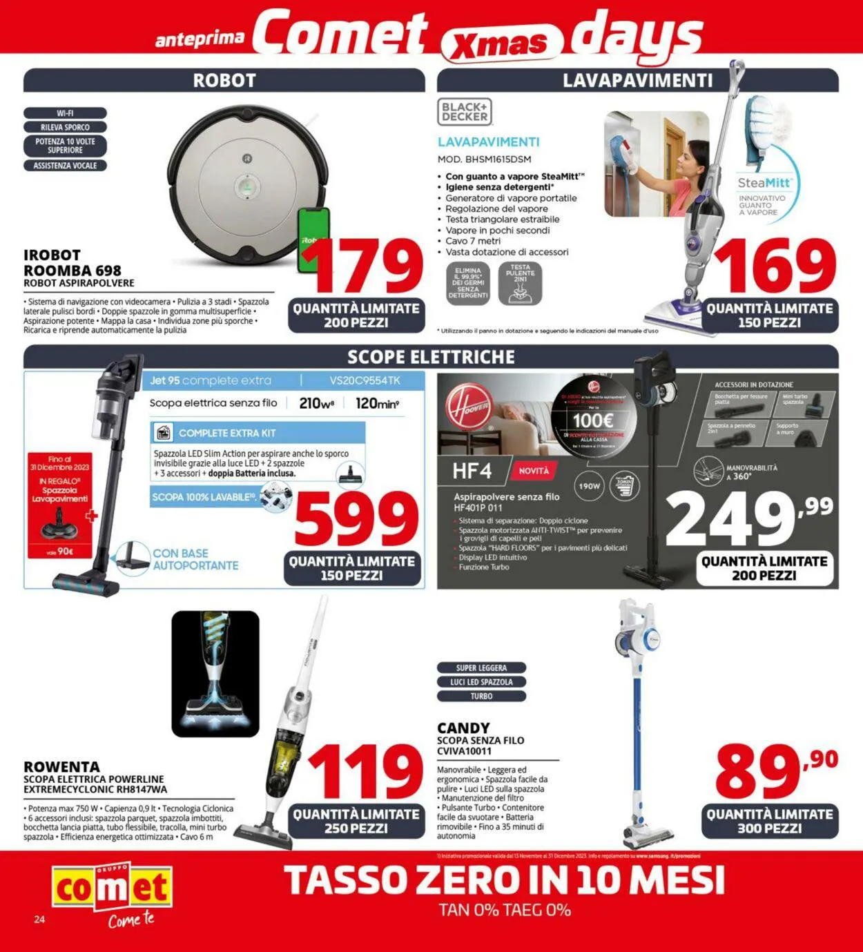 Comet Volantino attuale da 1 dicembre a 7 dicembre di 2023 - Pagina del volantino 24