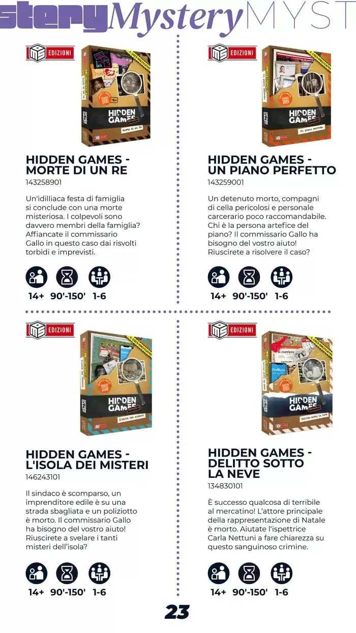 Catalogo Giochi di Società da 1 marzo a 15 marzo di 2025 - Pagina del volantino 23