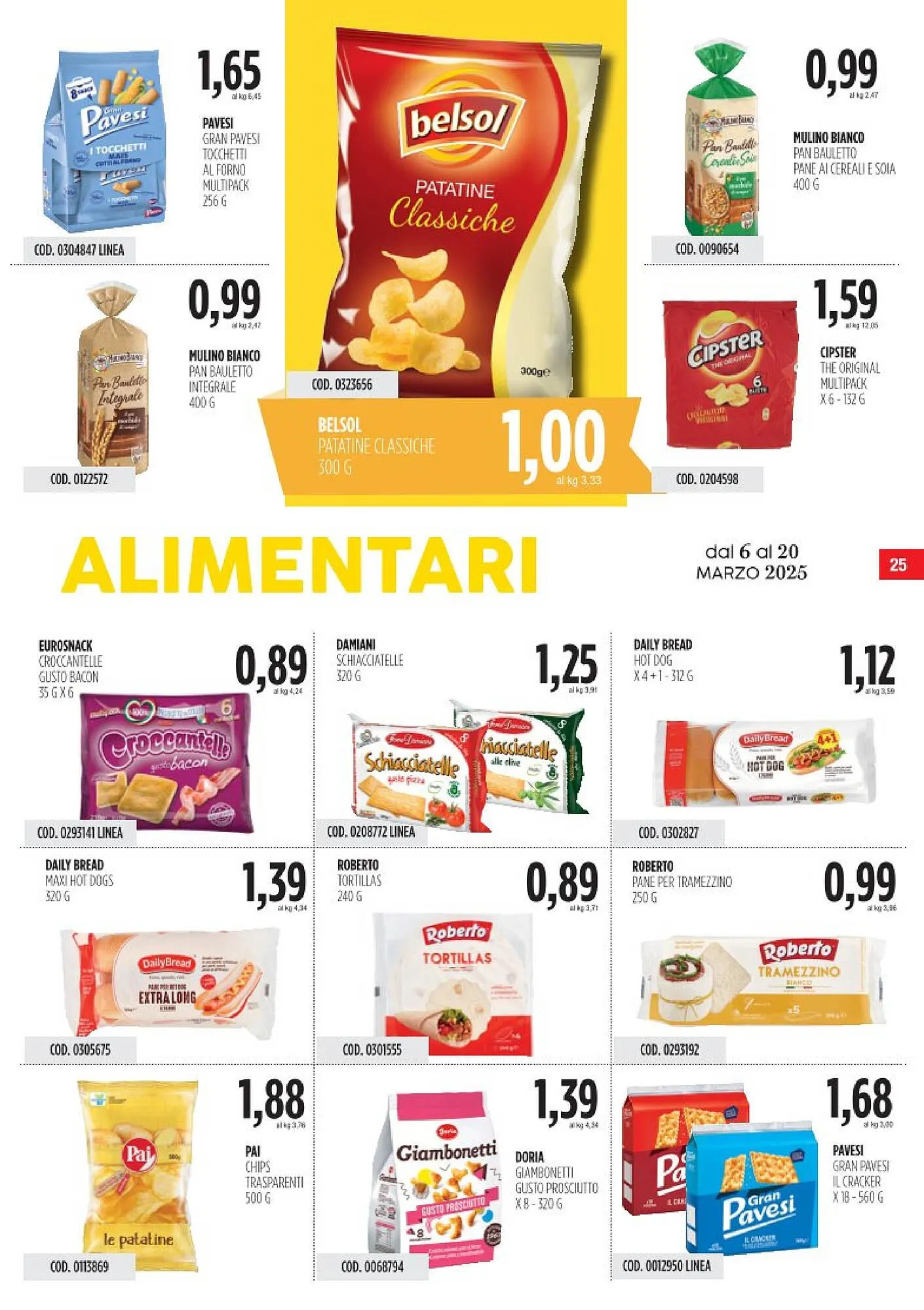 Volantino Carico Cash & Carry da 6 marzo a 20 marzo di 2025 - Pagina del volantino 25