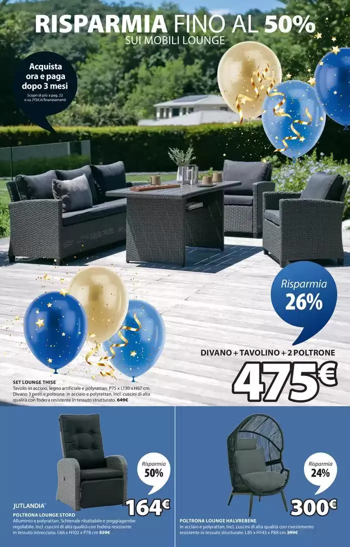 Festeggiamo 100 negozi in Italia da 3 aprile a 30 aprile di 2025 - Pagina del volantino 5