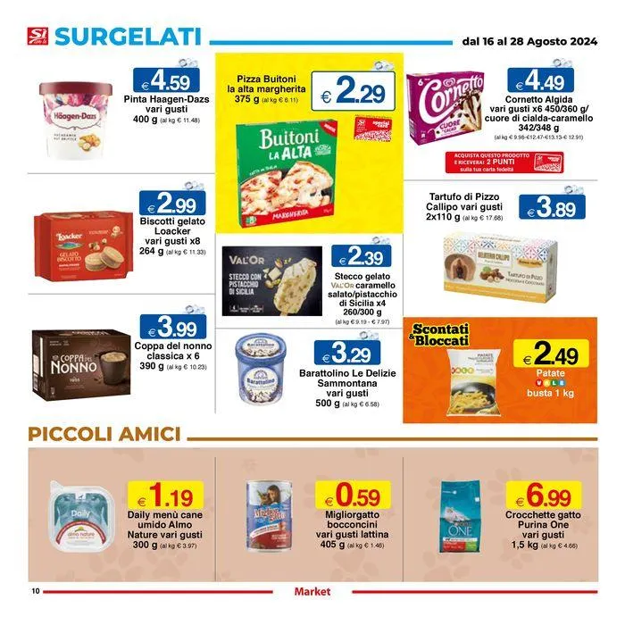 Fresca convenienza da 16 agosto a 28 agosto di 2024 - Pagina del volantino 10