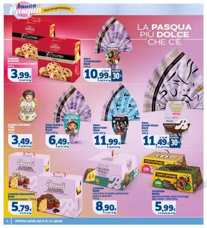 Buona Pasqua da 9 aprile a 22 aprile di 2025 - Pagina del volantino 2
