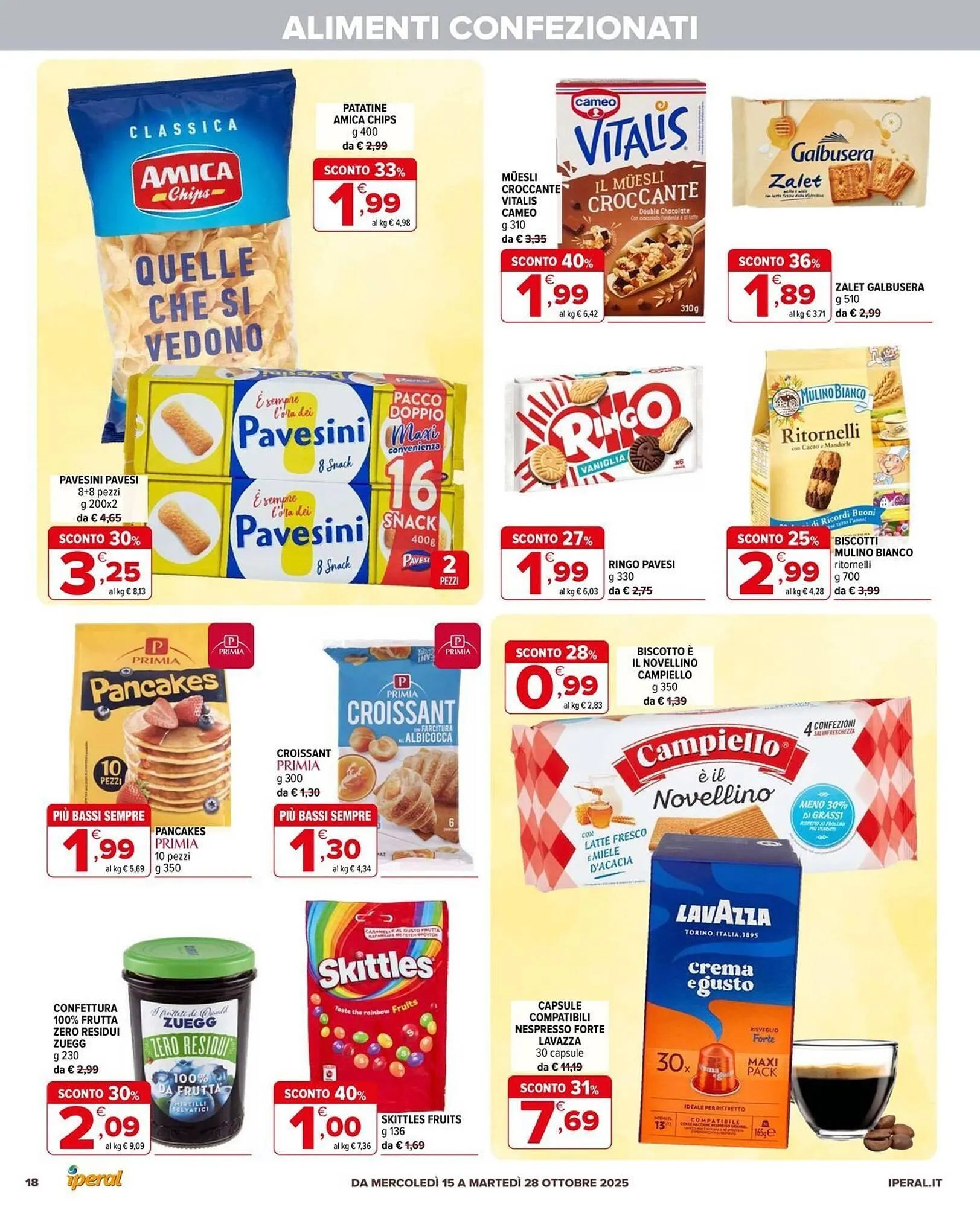 Volantino Iperal da 15 ottobre a 28 ottobre di 2025 - Pagina del volantino 18