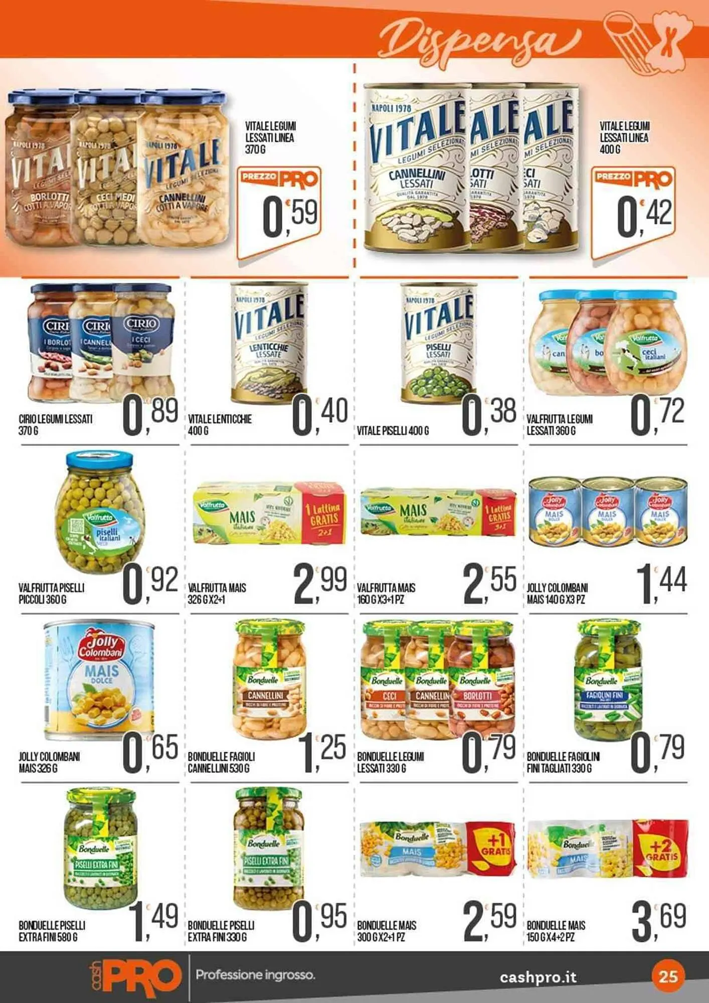 Volantino Cash pro da 26 maggio a 8 giugno di 2025 - Pagina del volantino 25