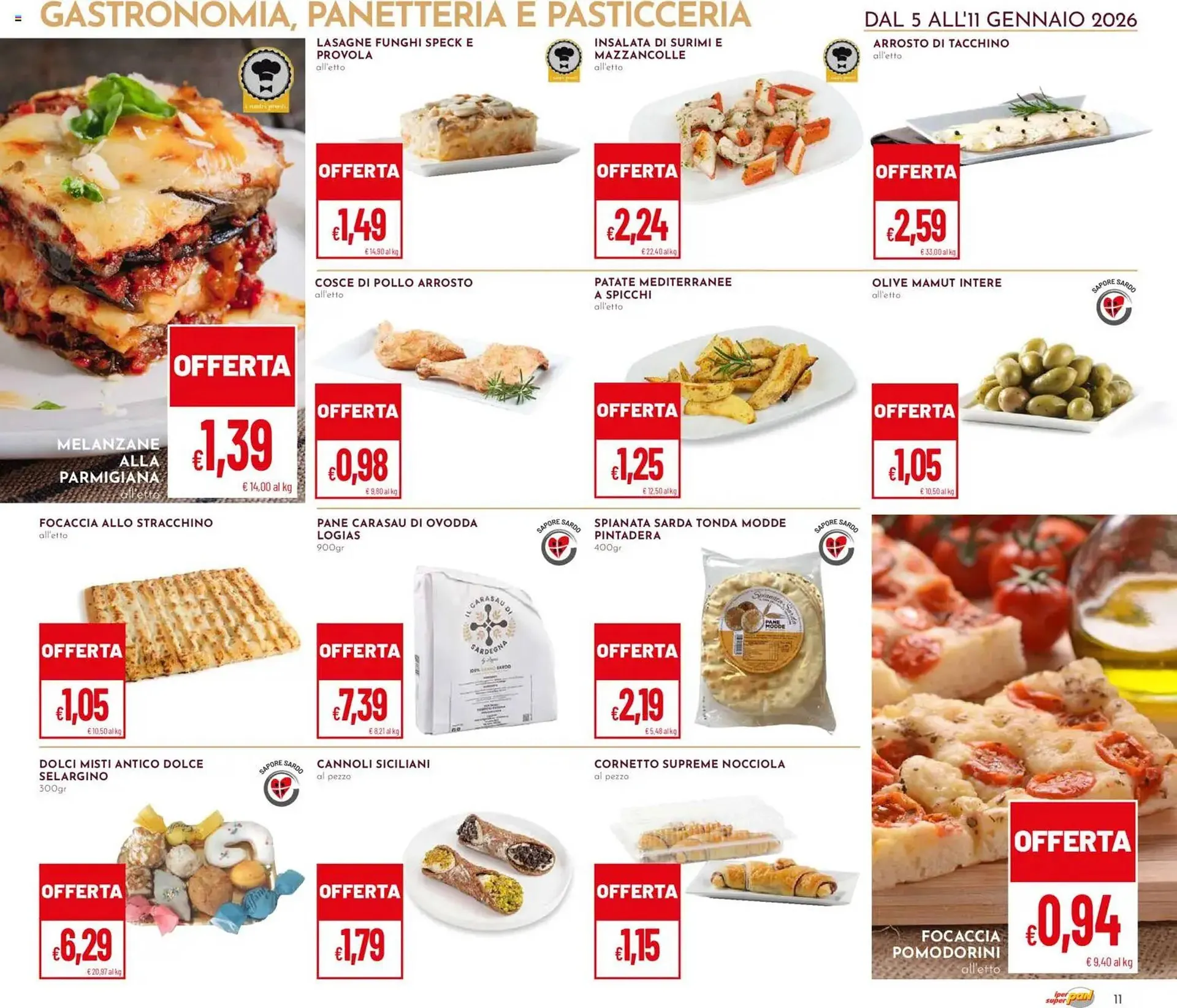 Volantino Pan da 5 gennaio a 11 gennaio di 2026 - Pagina del volantino 11
