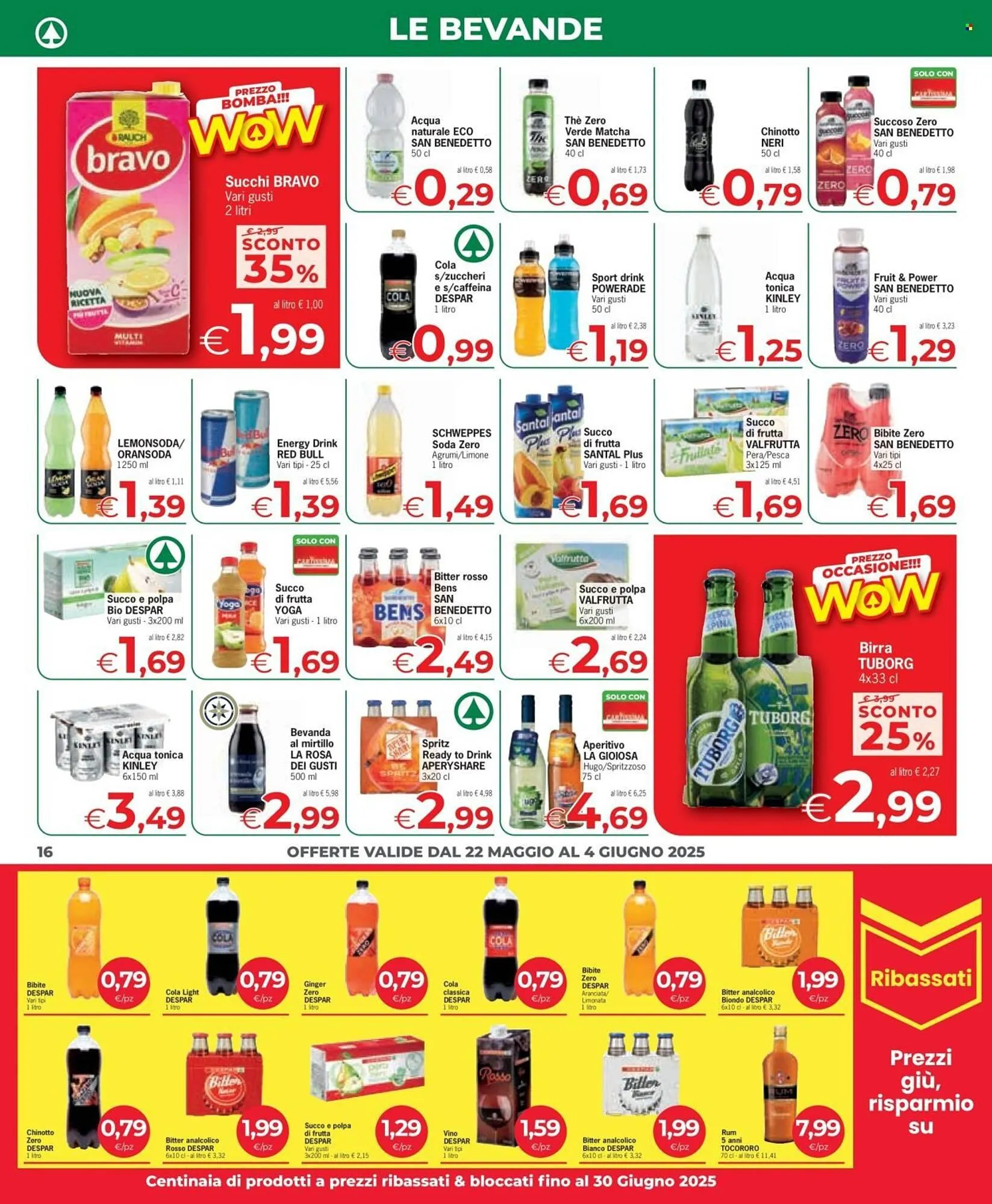 Volantino Eurospar da 22 maggio a 4 giugno di 2025 - Pagina del volantino 16