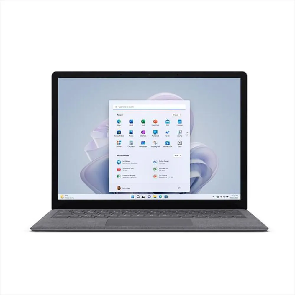 MICROSOFT - Notebook SURFACE LAPTOP 5 13,5" i5 / 8GB / 256GB-Platino Alcantara