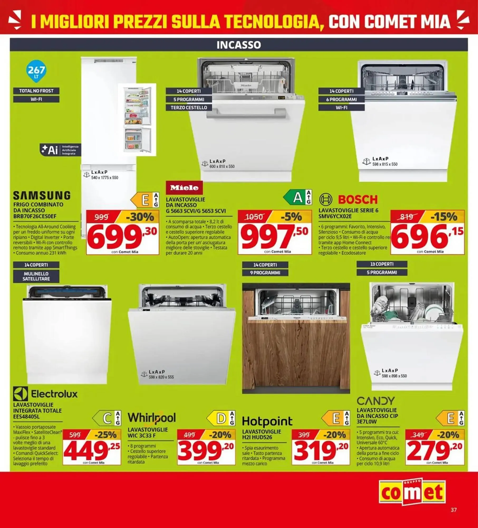 Volantino Comet da 19 marzo a 8 aprile di 2026 - Pagina del volantino 37