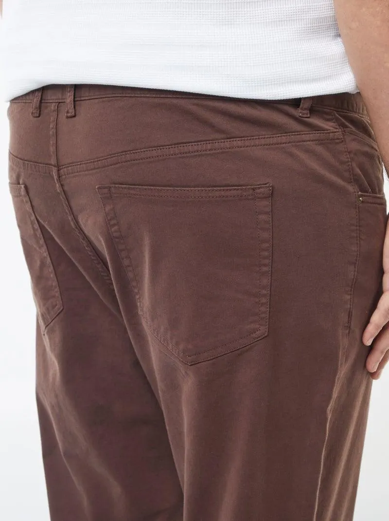 Pantaloni slim L32 - marrone