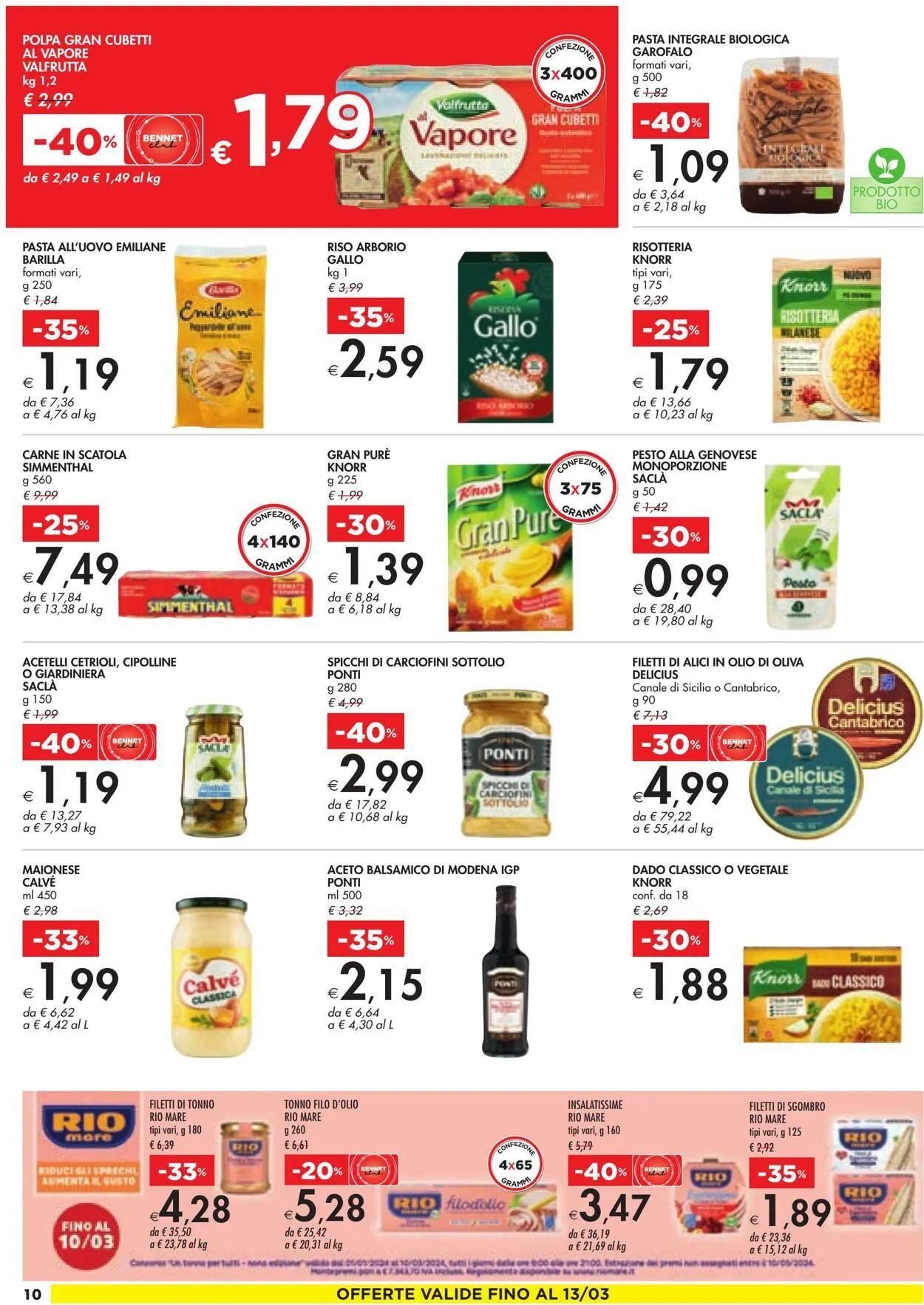 bennet Volantino attuale da 29 febbraio a 9 marzo di 2024 - Pagina del volantino 11