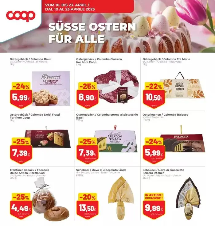 Frohe ostern da 10 aprile a 23 aprile di 2025 - Pagina del volantino 4