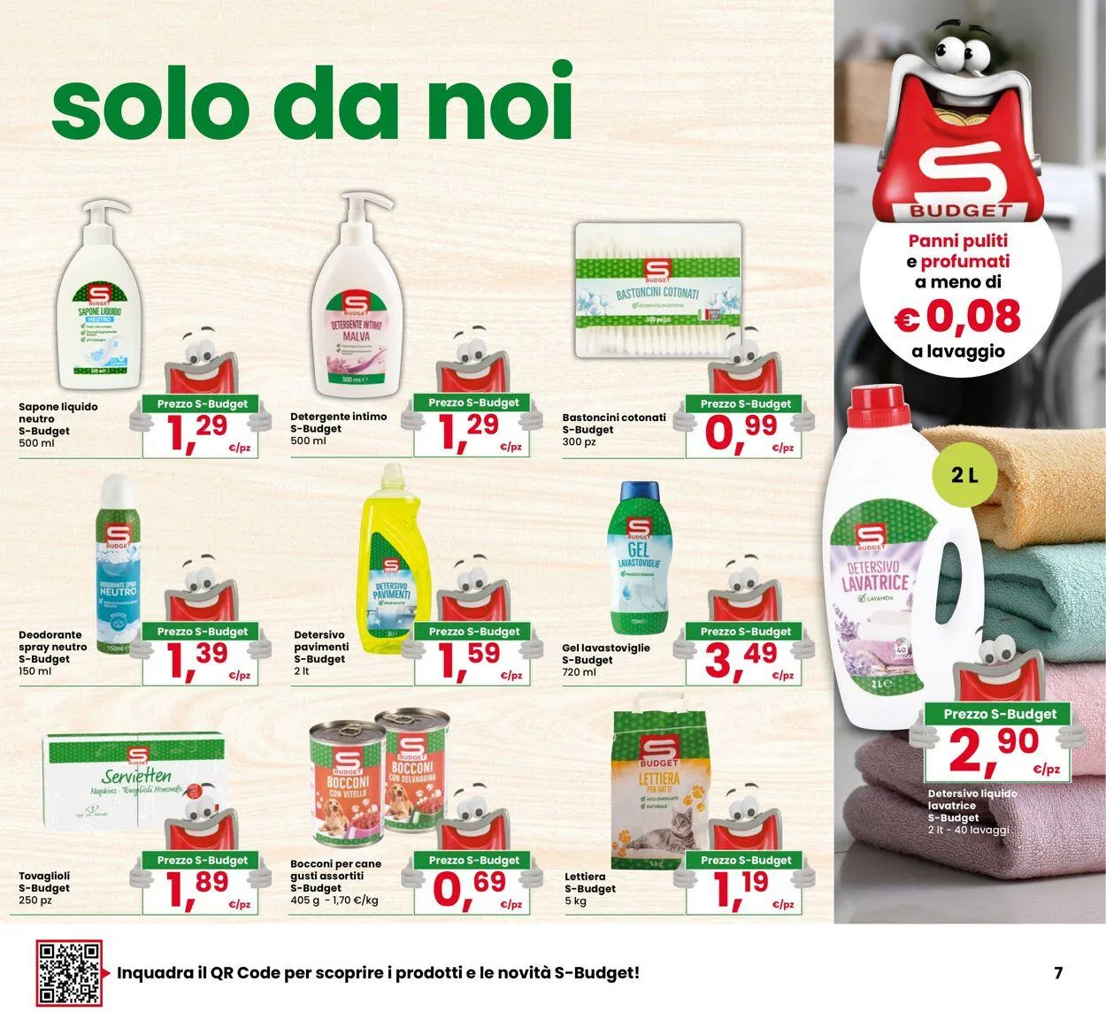 Eurospar Volantino attuale da 18 settembre a 15 ottobre di 2025 - Pagina del volantino 7