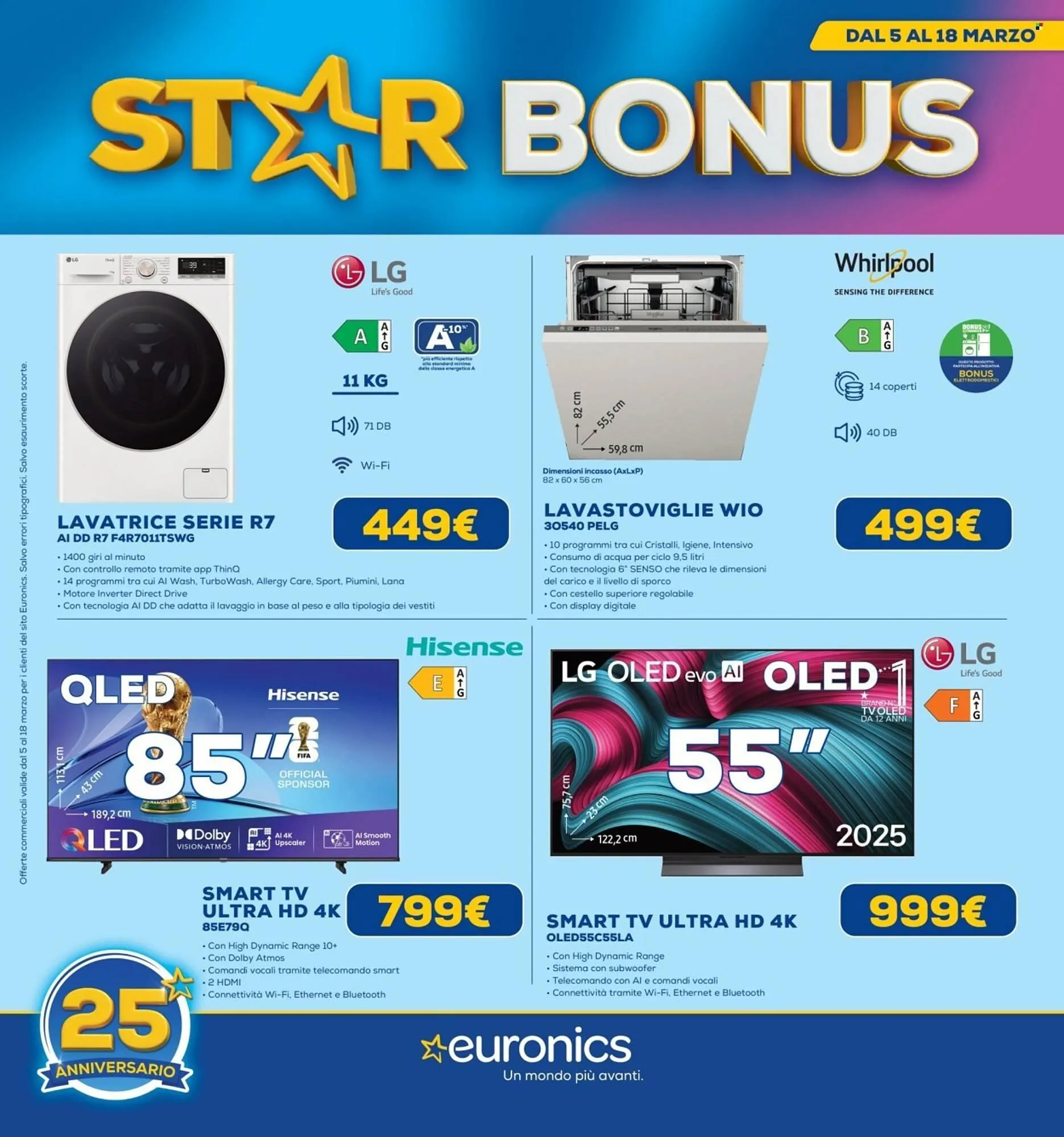 Volantino Euronics da 5 marzo a 18 marzo di 2026 - Pagina del volantino 1