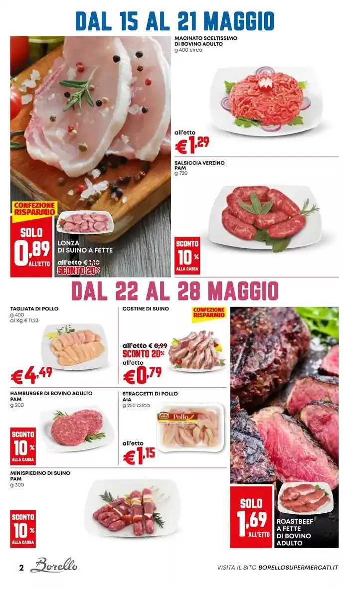 Risparmio di qualita da 15 maggio a 28 maggio di 2025 - Pagina del volantino 2