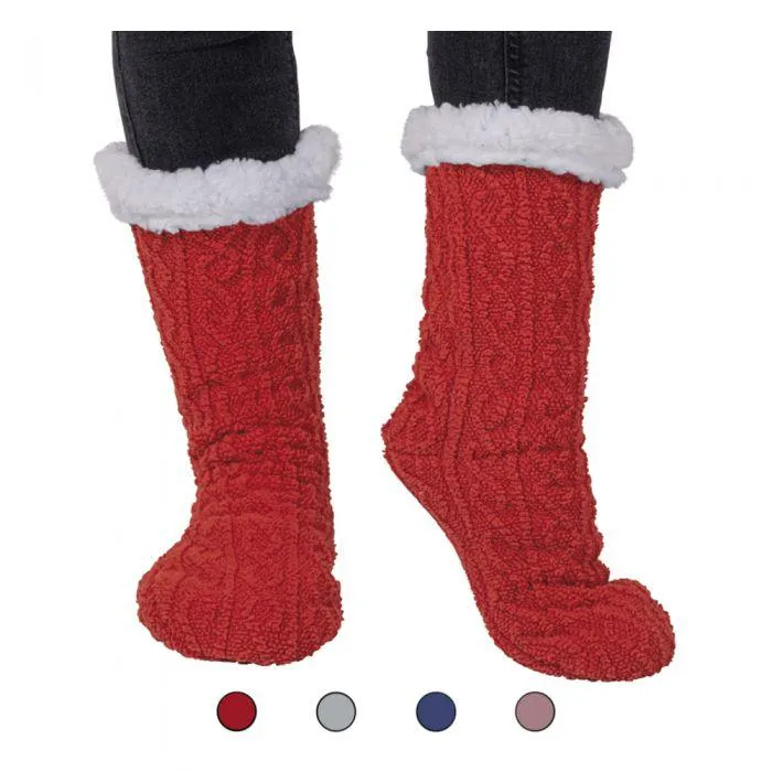 Calzini antiscivolo, imbottitura extra-morbida, taglia unica, LeFLaF