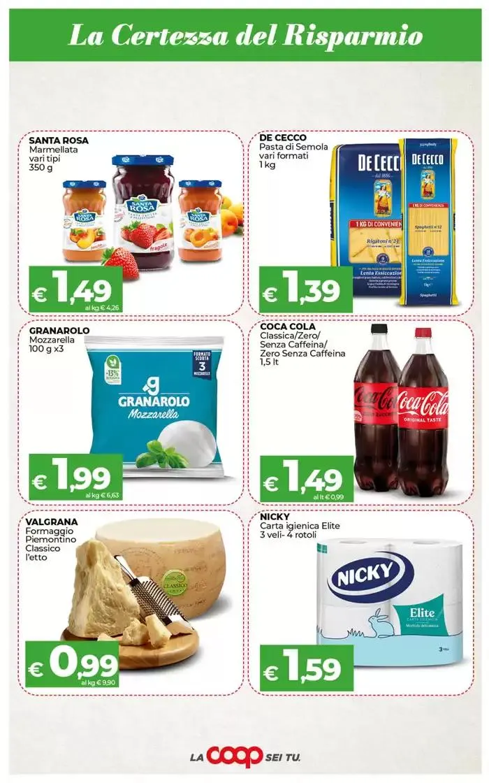 La Certezza del Risparmio da 21 marzo a 31 marzo di 2025 - Pagina del volantino 4