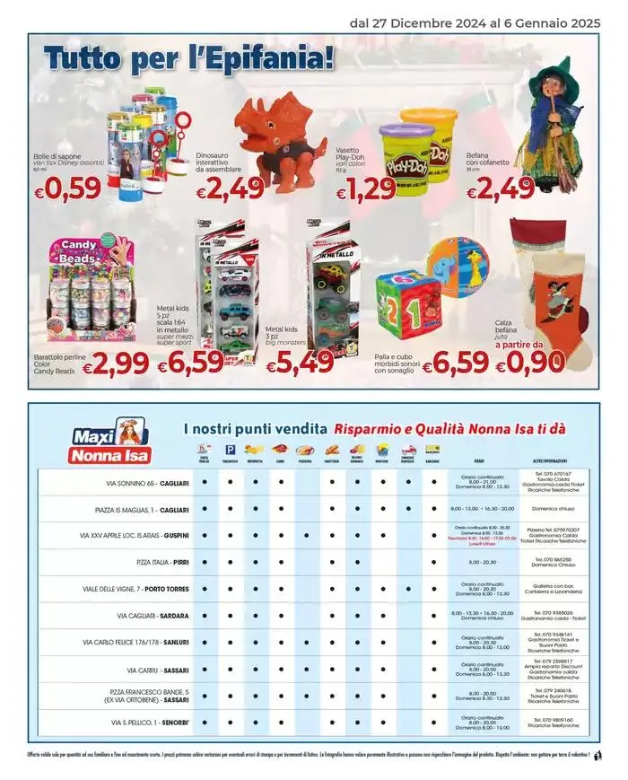 Buon anno da 26 dicembre a 6 gennaio di 2025 - Pagina del volantino 16